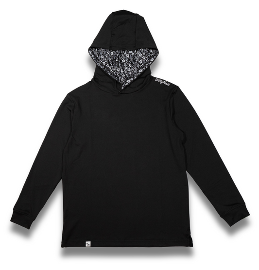 Black Performance Tech Hoodie